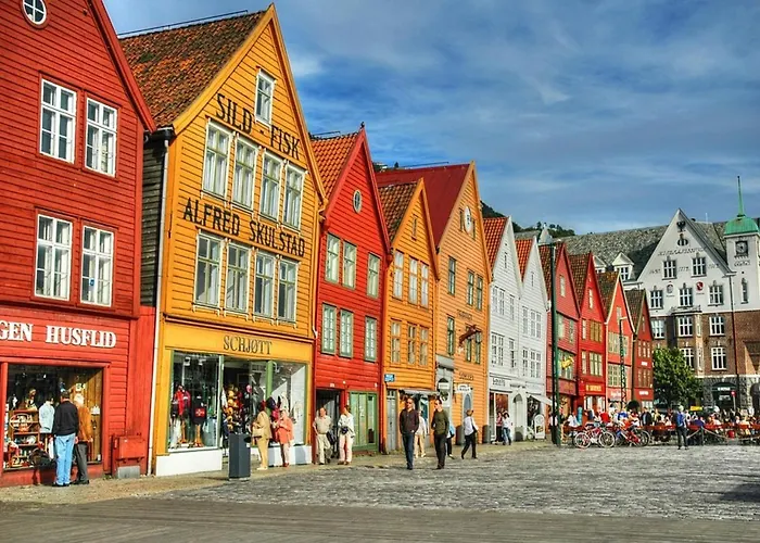 Apartment Center Train Station Bergen